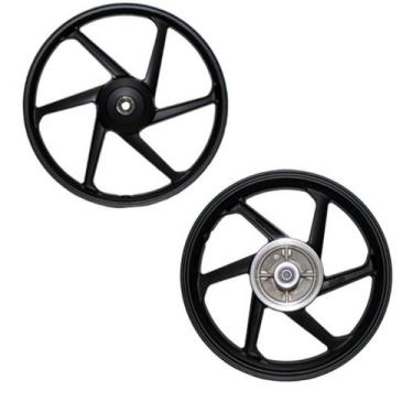 Imagem de Rodas Liga Leve 6 Palitos - Pop 110 i - Pop 100 - Loja Duas Rodas