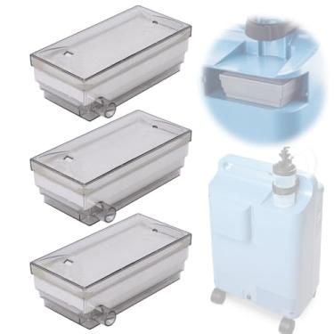 Imagem de Filtro de admissão de concentrador de oxigênio compatível com EverFlo 5L, acessórios de substituição de máquina gerador de O2, 3 peças