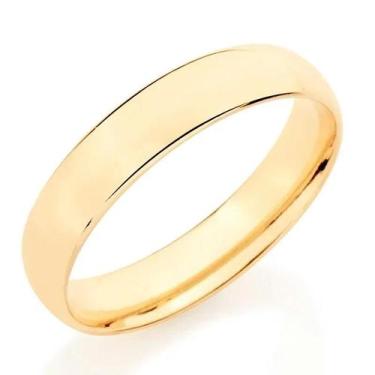 Imagem de Aliança de casamento fina e noivado banhado ouro 3x 24k 18k e 22k banh