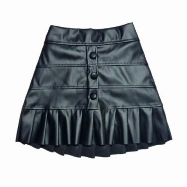 Imagem de Saia Infantil material sintético Estilo Rock Moda Inverno - 2L Kids, P