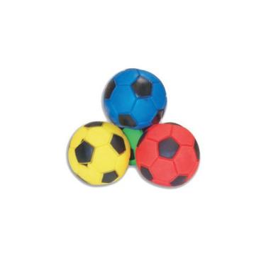Imagem de Bola de Futebol Borracha Grande para Pet 06 Pçs - J. Pet
