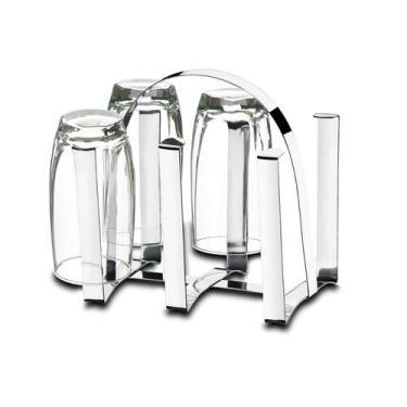 Imagem de Suporte Inox para 6 Copos - Suprema  Brinox