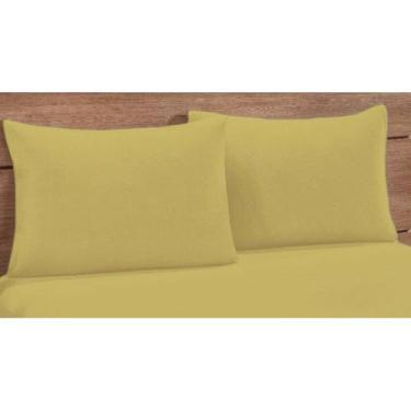 Imagem de 2 Fronhas Simples com Zíper 70cmx50cm Percal 200 Fios 100% Algodão - R