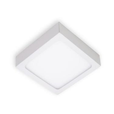 Imagem de Painel Plafon Led 8w Luminária Sobrepor 9x9cm Branco Frio 6000K St1044