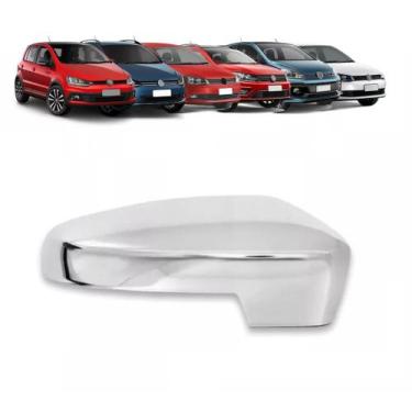Imagem de Aplique Cromado Retrovisor com pisca Direito Gol  Saveiro  Voyage G6,G
