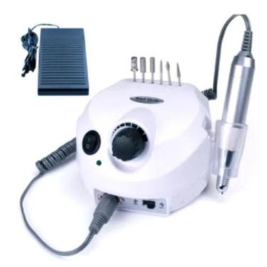 Imagem de Lixa Elétrica Unha Porquinho Nail Drill Com Pedal Bivolt - Alex Import