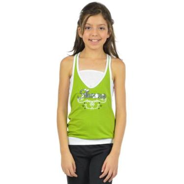 Imagem de Blusa Paetê Infantil Fenomenal (sem elasticidade), Verde aspargo, 16