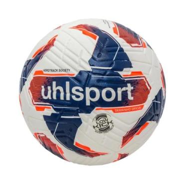 Imagem de Bola de Futebol Uhlsport Aerotrack Society - Branco, Vermelho