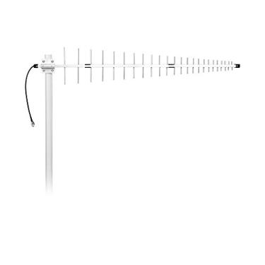 Imagem de Antena Celular Quadriband 12Dbi, Aquario, CF-4000, Cinza Claro, Médio