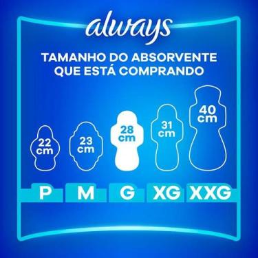 Imagem de Absorvente Noturno Always Noite Tranquila Seca C/Abas 48 Un.