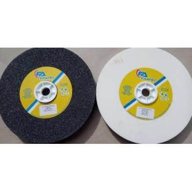 Imagem de Rebolo esmeril 152,4 X 16 x 15,9  Kit 2 Grão A 36 Aa 120 - FRATEC