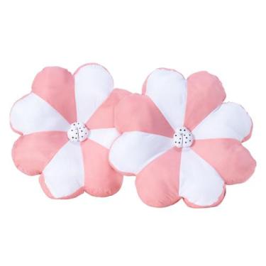 Imagem de 2 Almofadas De Flor Decoração Casa Linda - Gabi Flor, Salmão