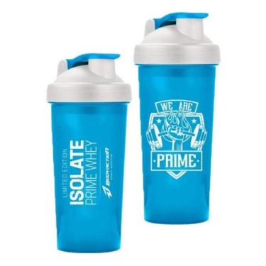 Imagem de Coqueteleira Isolate Prime Azul 600ML Body Action, Sem sabor