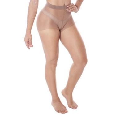 Imagem de Meia Calça Loba Lupo clássica fina fio 7 feminina, P, Cação