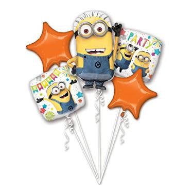 Imagem de Amscan 3614901 Conjunto de balão de alumínio dos Minions Meu Malvado Favorito