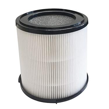 Imagem de ELITUN Filtro de substituição para purificador de ar KJ130, pré-filtro 3 em 1, filtro HEPA verdadeiro, filtro catalisador frio, 1 pacote, branco