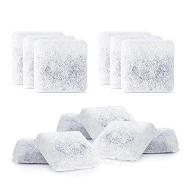 Imagem de BRENSTEN - Pacote com 12 filtros de substituição compatíveis com Petmate Mason, Petmate Replendish, Mason Gravity Pet Fountains - Filtros dispensadores de fonte de água para cães/gatos