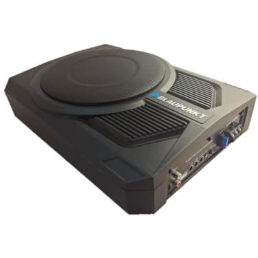 Imagem de BLAUPUNKT GTHS131PRO 25.4 cm Pro Powered Underseat Subwoofer Enclosure 350 Watts Processadores de Sinal Digital Sistemas de Alto-falante de Áudio de Carro Amplificador Integrado Simplifica a