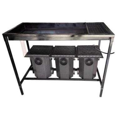 Imagem de Bancada para lavagem de peças separadora de água e óleo 800l/h - Madar