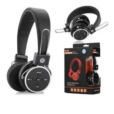 Imagem de Fone de Ouvido Sem Fio Sd FM 4.1 recarregável Dobrável - XF