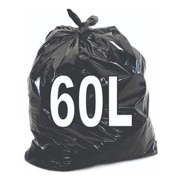 Imagem de Saco De Lixo 60 Litros p2 100 Unidades - HIGIPACK