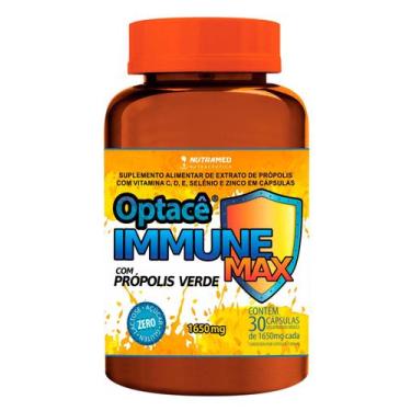 Imagem de Optacê Immune Max - Vitamina C, D, E + Própolis + Zinco + Selênio - 30