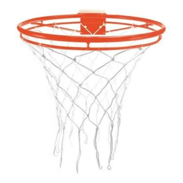 Imagem de Aro de basquete oficial d= 46 cm com rede - klopf