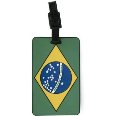 Imagem de Identificador de Bagagem Viagem Malas Tag Brasil - Luxcel