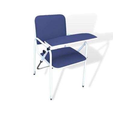 Imagem de Cadeira Coleta de Sangue Braço Frontal Simples - SaúdeMóveis, AM - Azu