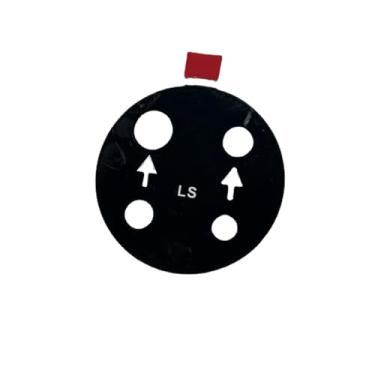 Imagem de zhxchzhi Substituição de lente de câmera traseira OEM para Nokia C5 ENDI TA-1222 preta