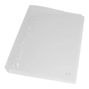 Imagem de Fichário Acp 4 argolas 45mm cristal