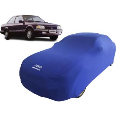 Imagem de Capa Automotiva Volkswagen Apollo Tecido Macio - Mz, Azul