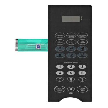 Imagem de Membrana teclado Para Microondas Midea Mm 25 El1vb Espelhada - TND