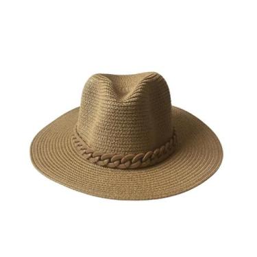 Imagem de Chapéu Fedora De Nylon Feminino Com Detalhe De Corrente - Bogu By Siss