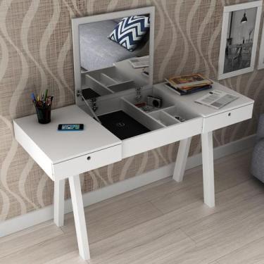 Imagem de Penteadeira Branca PE2002 Tecnomobili, Branco