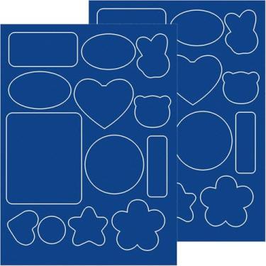 Imagem de Pndeyo 26 peças de remendos de jaqueta acolchoada, adesivo de reparo de nylon autoadesivo, fita adesiva impermeável em vários formatos para casacos, roupas, tendas, sacos de dormir, calças de esqui,