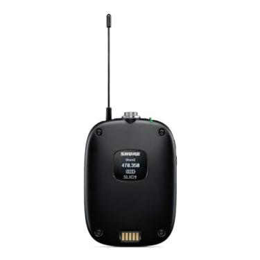 Imagem de Shure Transmissor Bodypack SLXD1 – para uso com sistemas digitais sem fio SLX-D, receptor vendido separadamente | Banda J52 (SLXD1=-J52)