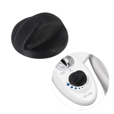 Imagem de HUIKANGSHENG 1 botão de substituição (preto), acessórios compatíveis com Luxe Bidet Neo 120 e 185