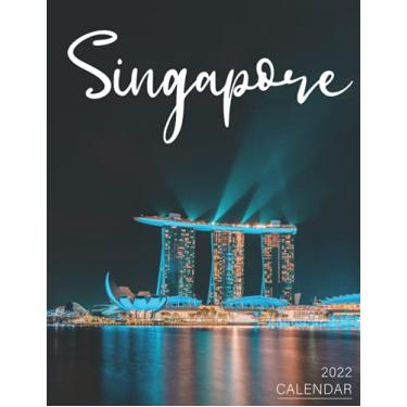Imagem de Singapore 2022 Calendar: Mini Calendar 2022 with Large Grid for Note - To do list, Gorgeous 8.5x11'' Small Calendar, Non-Glossy Paper