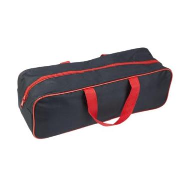 Imagem de WeiLaiKeQi Ferramenta de aspirador de pó, portátil, prático para o vácuo do carro, resistente, grande capacidade, organizador do vácuo saco de armazenamento a, Vermelho