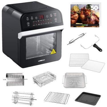 Imagem de Forno Multifuncional 15 em 1 12,5 L, 110v, GOWISE USA GW44800 O, Preto
