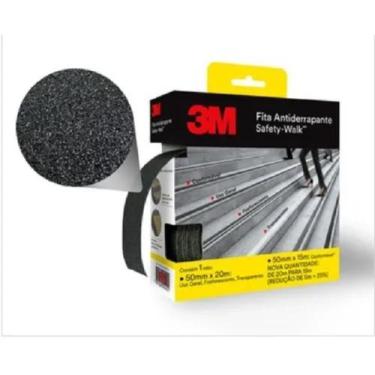 Imagem de Fita Antiderrapante Safety Walk 3M Uso Geral Preto 50mm X 20m