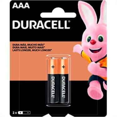 Imagem de Pilha Duracell Alcalina Aaa C/02