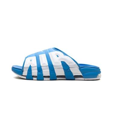 Imagem de Nike Tênis masculino Air More Uptempo FD9884-400, azul universitário/azul universitário/branco), Azul universitário/azul universitário/branco, 40