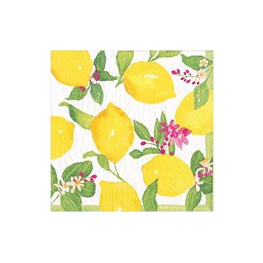 Imagem de Caspari Guardanapos de coquetel de papel Limoncello - 20 por caixa