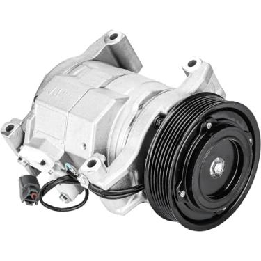Imagem de Novo compressor de ar condicionado AC com embreagem para Honda Element 2.4L 2003-2011 639319 4711004 77372