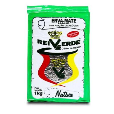 Imagem de Erva Mate Chimarrão REI VERDE TRADICIONAL Vácuo 1kg