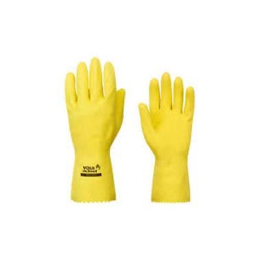Imagem de Luvas latex silver amarelo tam 8 ca 16312 volk