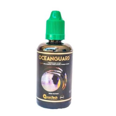 Imagem de Condicionador de Agua 50ml Ocean Guard remove cloro Aquario  - Ocean T