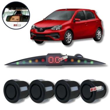 Imagem de Sensor De Estacionamento Ré Visor Slim Toyota Etios Todos - Tech One, 